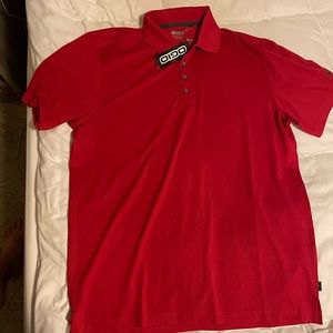 BRAND NEW Red OGIO Polo in Large.  Still has tags!